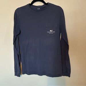 Vineyard Vines Blue Long Sleeve Tee